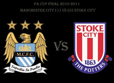 FA Cup final manchester city v stoke city 2010 2011