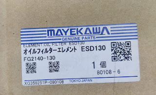 EPC130 Mayekawa FG213-130 Mycom Element oil Filter ESD130 Mycom FG2140-130  e-mail idealdieselsn@hotmail.com/ idealdieselsn@gmail.com