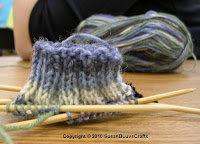 knitting experiment - cathy