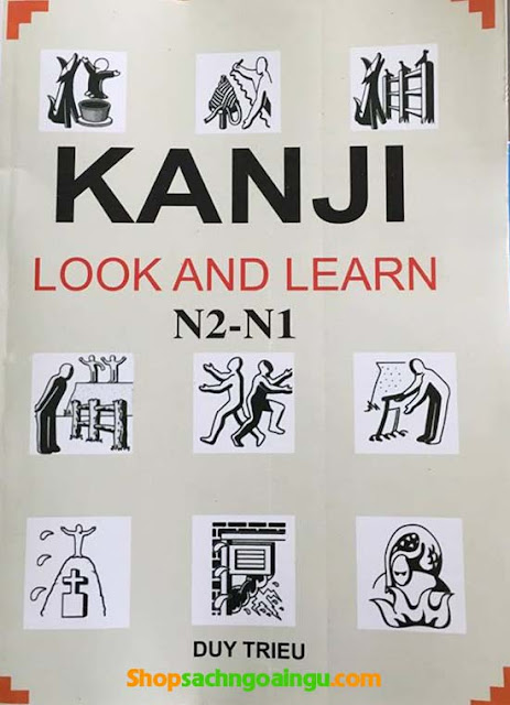 giáo trình kanji look and learn n2-n1, kanji look and learn n2-n1, giáo trình học kanji, học kanji