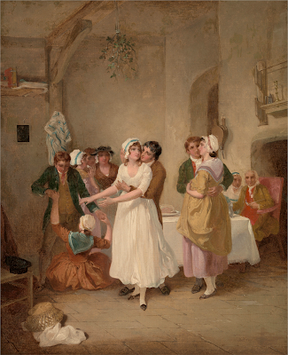 The Mistletoe Bough by F Wheatley (c1790)