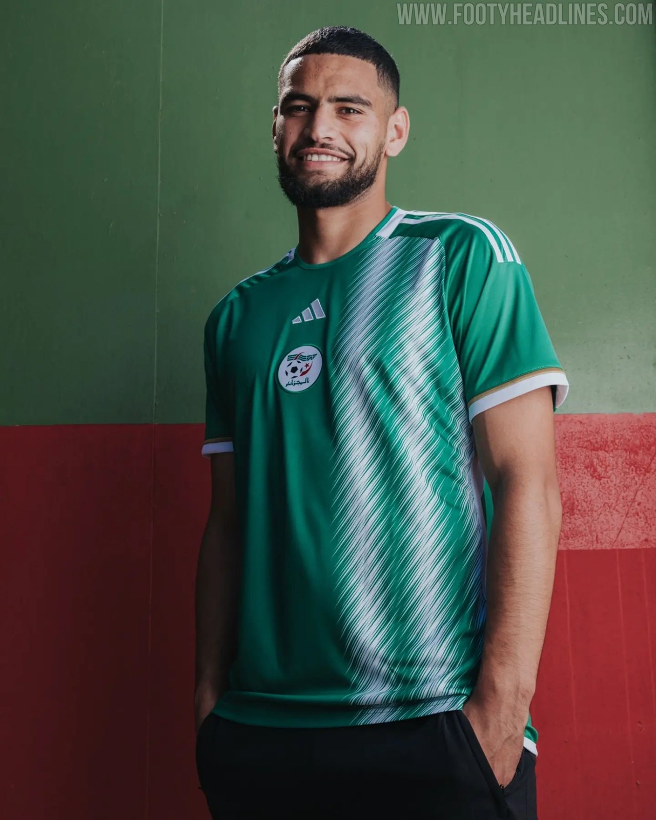 Algeria 2022 Home & Away Kits Revealed -