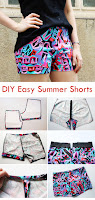 DIY Easy Summer Shorts Pattern & Tutorial