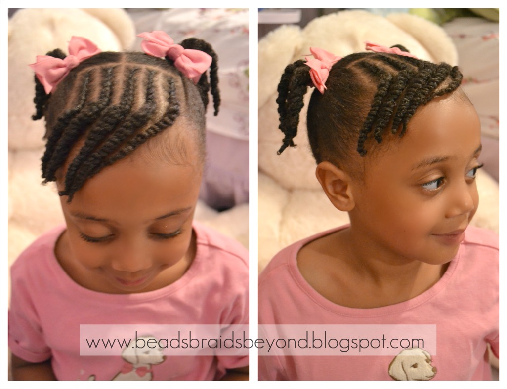 Little Girl Natural Hair Braid Styles
