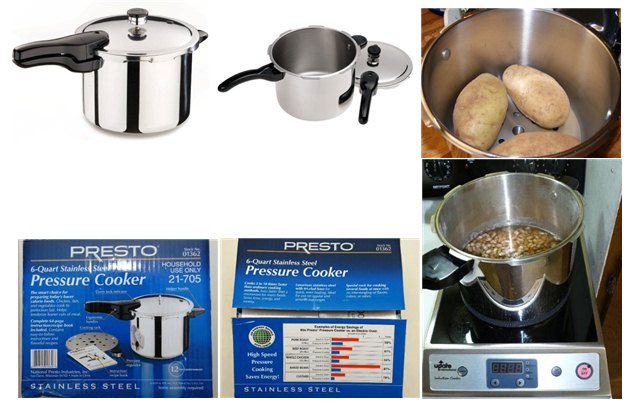 Presto 01362 Stainless Steel Pressure Cooker for sale