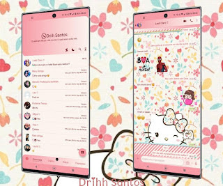 Hello Kitty Cute Theme For YOWhatsApp & Fouad WhatsApp