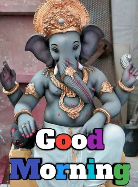 good morning god ganesh gif images