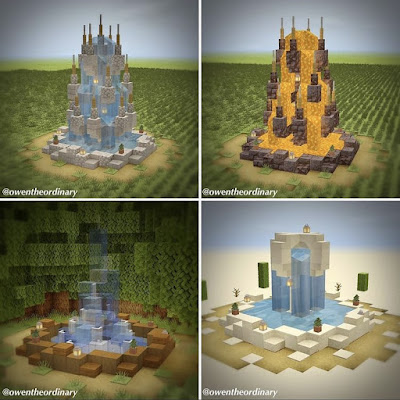 Best Minecraft Fountains ideas