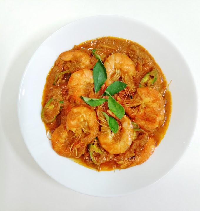 Resepi Udang Masak Masala