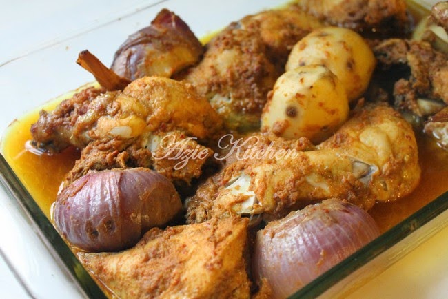 Ayam Panggang Berempah - Azie Kitchen