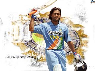 Mahendra Singh Dhoni with Long Hairstyle - Celebrity Men Hairstyle Ideas