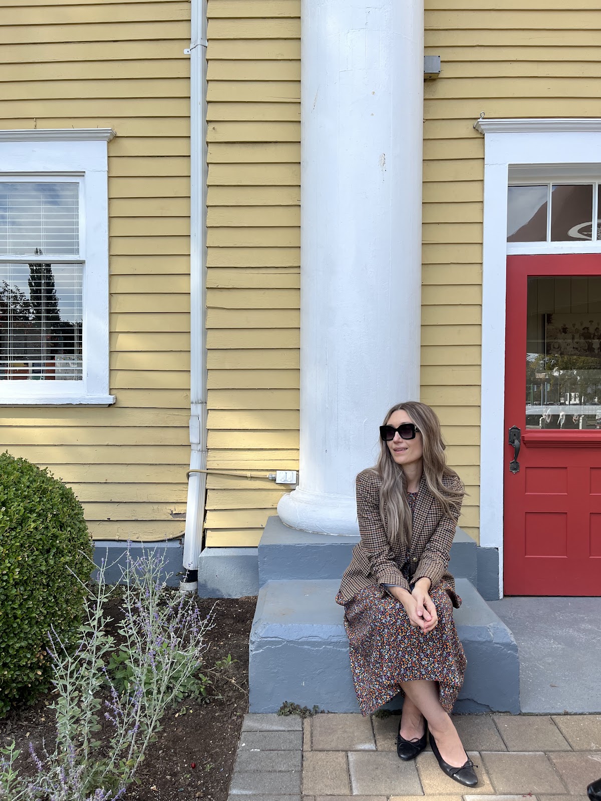 jcrew blazer outfit