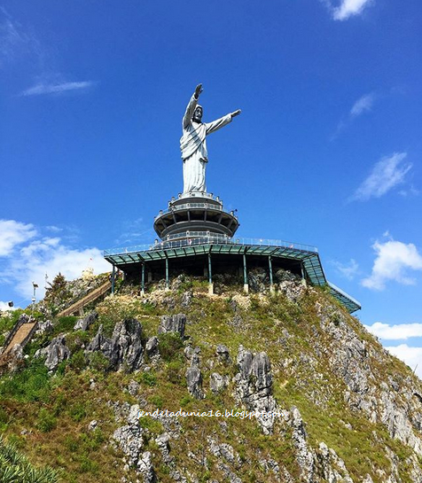 [http://FindWisata.blogspot.com] Bukit Buntu Burake Patung Tuhan Yesus Yang Mirip Dengan Patung Tuhan Yesus Brazil, Wisata Religi Kota Tanah Toraja |Pesona Indonesia