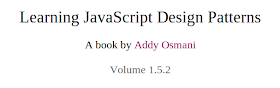 Learning JavaScript Design Patterns