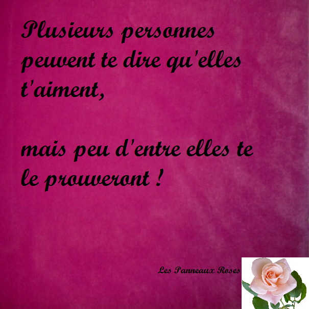 citation sur les preuves d amour