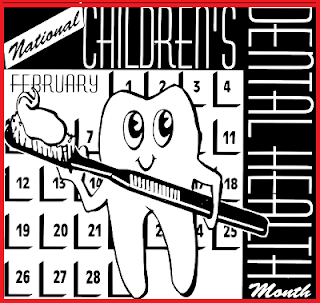 nationalchildrens dental health month banner