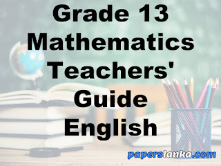 Grade 13 School Mathematics Teachers Guide English Medium New Syllabus