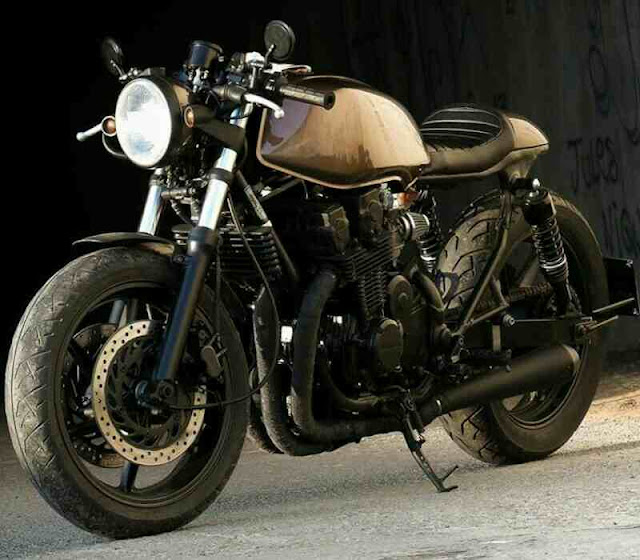 Ciri ciri motor custom konsep cafe racer