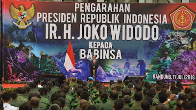 Presiden Jokowi Naikkan Tunjangan Dukungan Operasional Babinsa