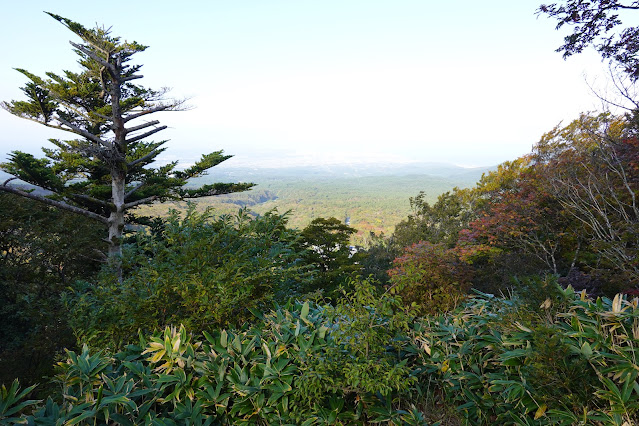 鳥取県西伯郡大山町大山　寂静山の山頂からの眺望