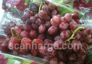 Daftar Harga Buah Anggur Terbaru