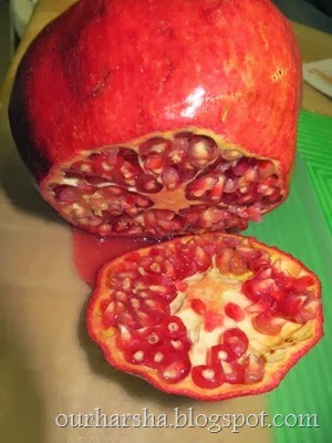 open and seed a Pomegranate (4)