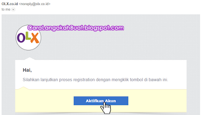 cara daftar akun OLX terbaru