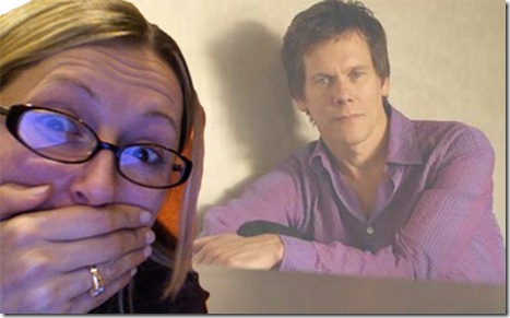 Ali Edwards and Kevin Bacon