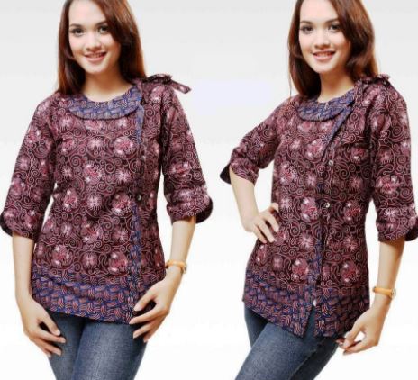 15 Contoh Model  Baju  Seragam Batik  Pegawai Bank  Trend 2020