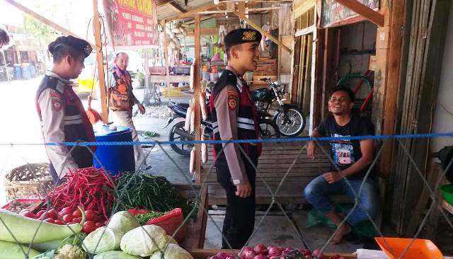 Puasa Bukan Halangan Anggota Satsamapta Polres Aceh Timur Laksanakan Patroli