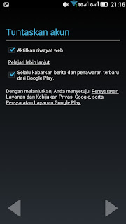 Menambahkan Akun Google Langsung di HP Android