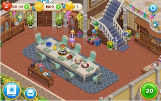 Free Download Matchington Mansion MOD APK  Update, Matchington Mansion MOD APK 1.28.0 (Unlimited Coins+Lives) Terbaru For Android