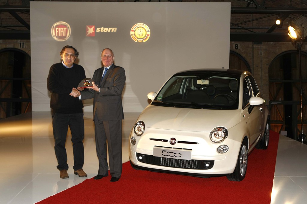 Fiat 500 display in Japan 2008 On sale and in demand in 83 different