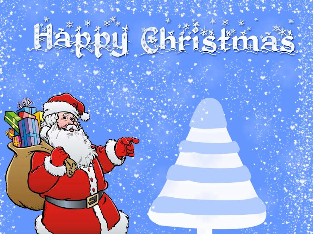 Merry Christmas Santa Claus HD Wallpaper Free