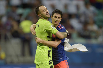 Ospina after match against argentina