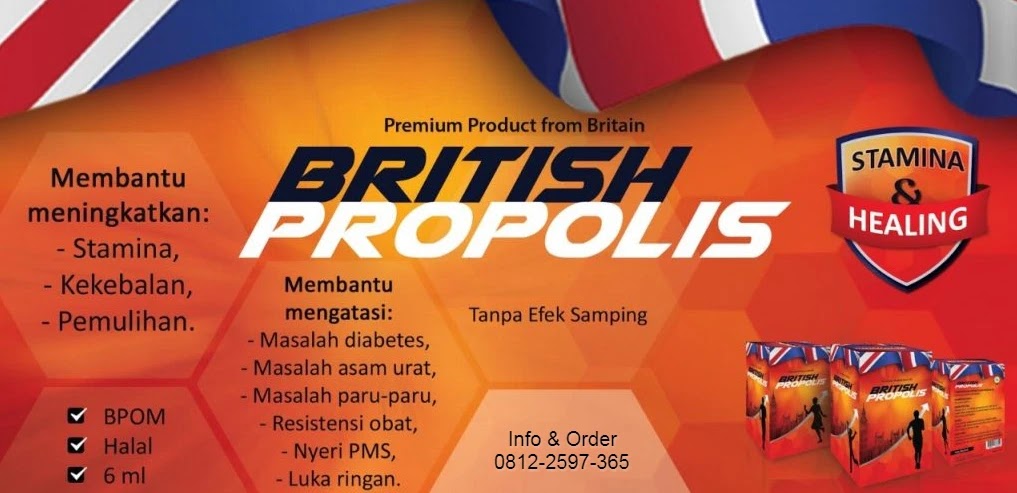 jual british propolis di Sukun Malang