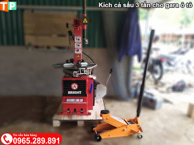 Kích cá sấu 3 tấn cho gara ô tô