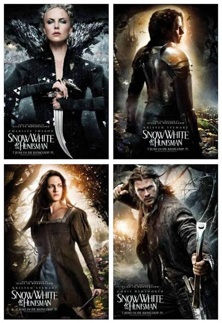 "Snow White and The Huntsman" tem disponíveis online quatro novo posters internacionais. "Snow White and The Huntsman" has 4 new international posters.