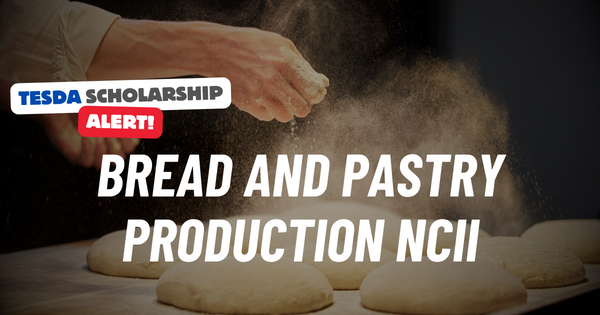 3KECK Bread and Pastry Production NC II Scholarship
