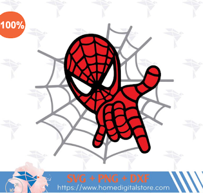 spiderman svg free