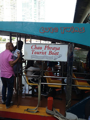 cara naik perahu turis blue flag bangkok