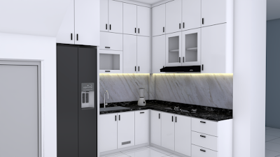 Kitchen Set Madiun 3 dimensi