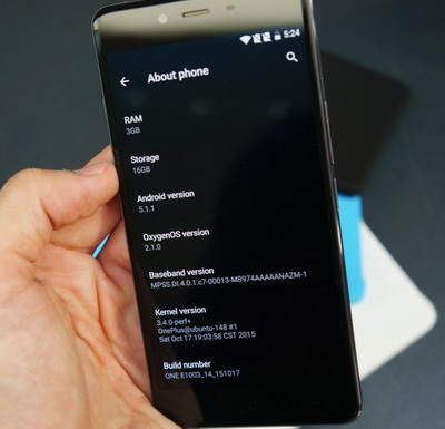 Spesifikasi Handphone Android OnePlus X