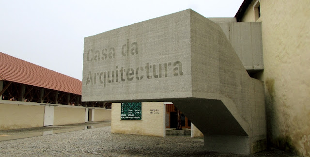 FAchada da Casa da Arquitetura em Matosinhos
