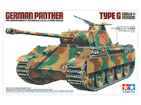 Tamiya 1/35 GERMAN PANTHER TYPE G EARLY VERSION (35170) English Color Guide & Paint Conversion Chart　