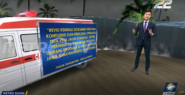Peneliti Mengungkapkan Ada Potensi Tsunami 34 Meter di Pulau Sumatra dan Jawa