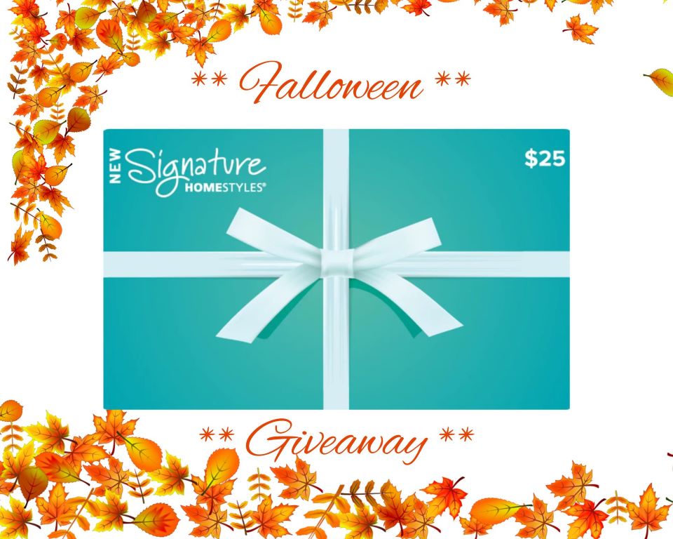 Falloween Signature Homestyles  $25 Gift Card