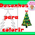 NATAL LINDOS DESENHOS PARA PINTAR OU COLORIR