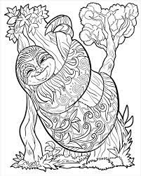 Sloths Coloring Pages: Free, Printable