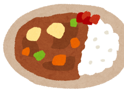 [最も欲しかった] かわいい カレー ライス イラスト 133405